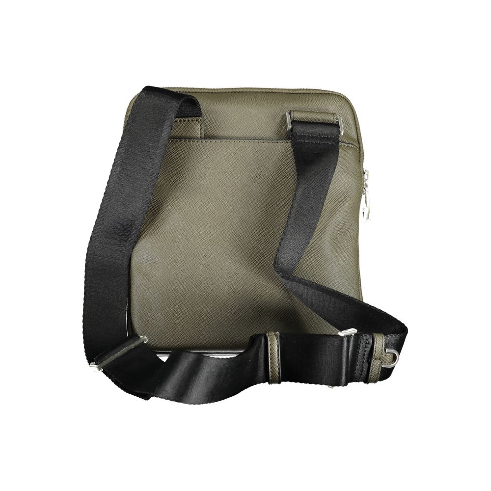 Green Polyamide Shoulder Bag