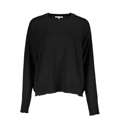Black Fabric Sweater