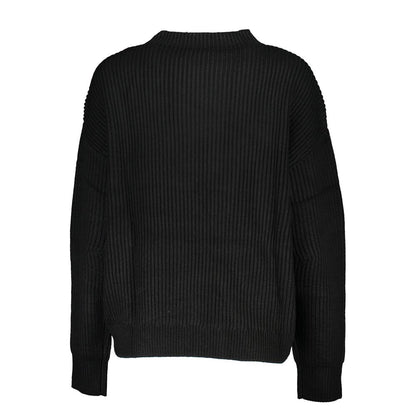 Black Fabric Sweater