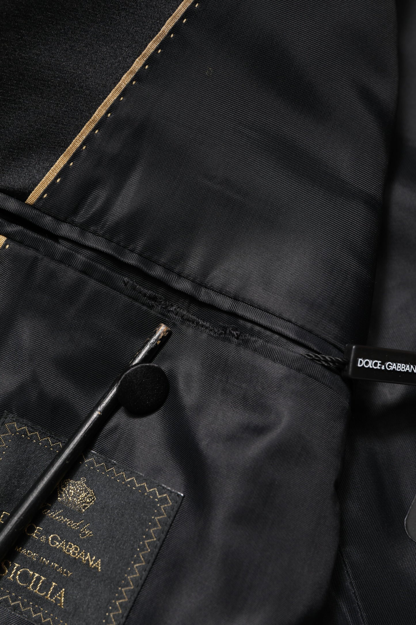 Orange SICILIA Double Breasted Coat Blazer