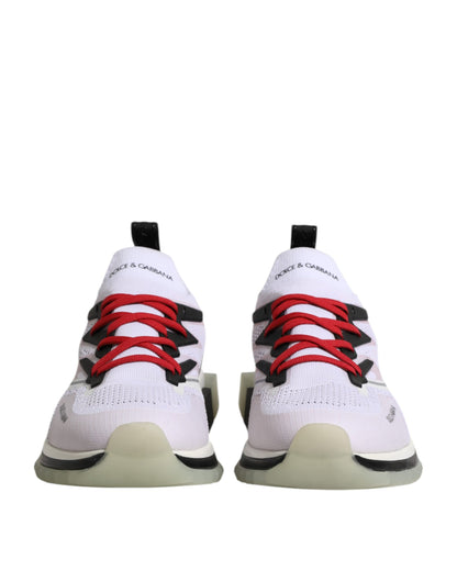 White SORRENTO Sport Stretch Sneakers Shoes
