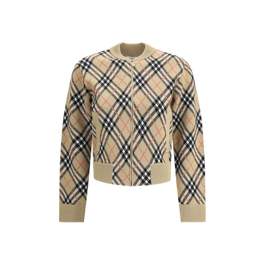 Beige Wool Cardigan