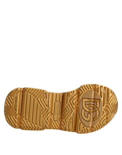 White Gold Daymaster Low Top Sneakers Shoes