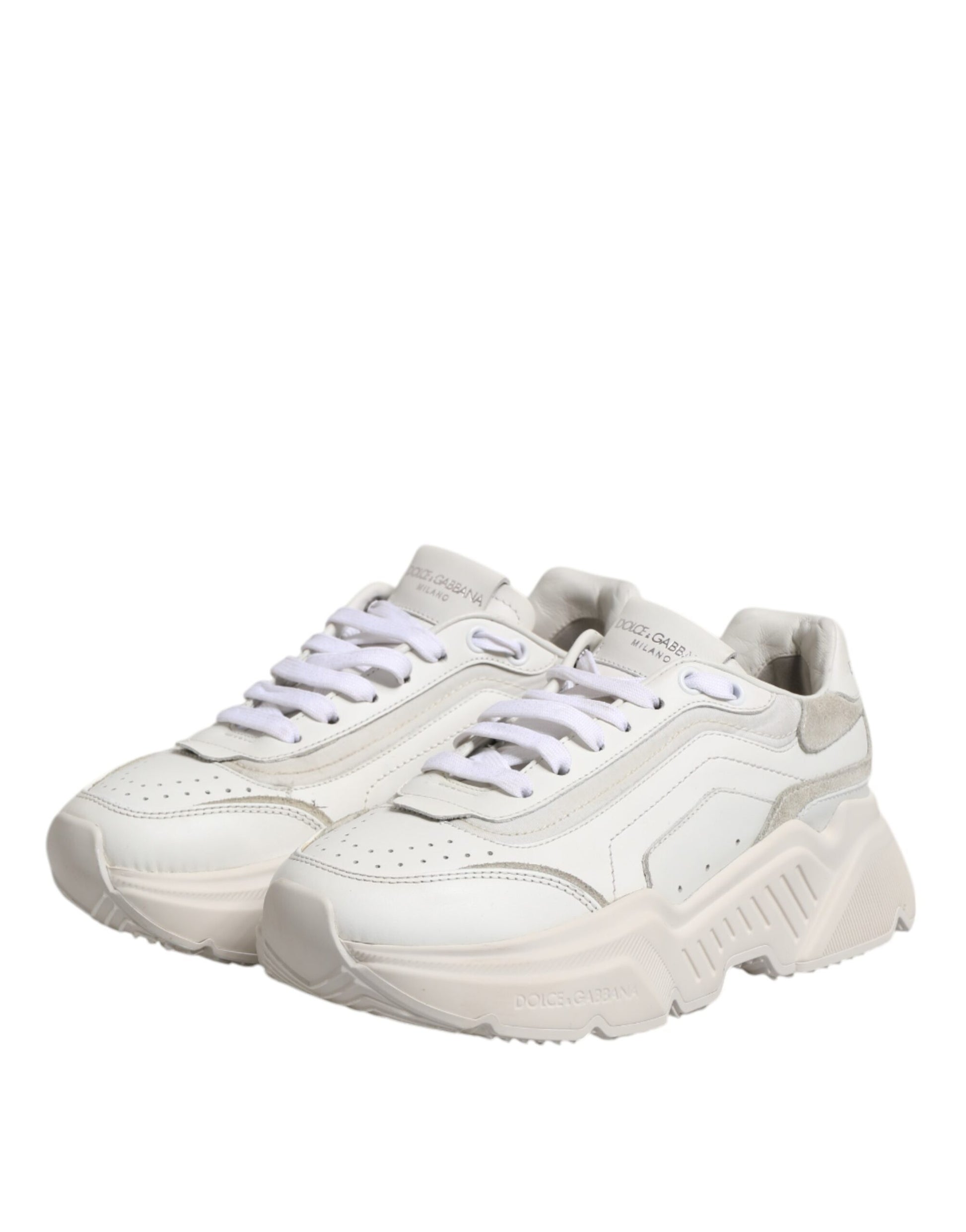 White Daymaster Low Top Sneakers Shoes