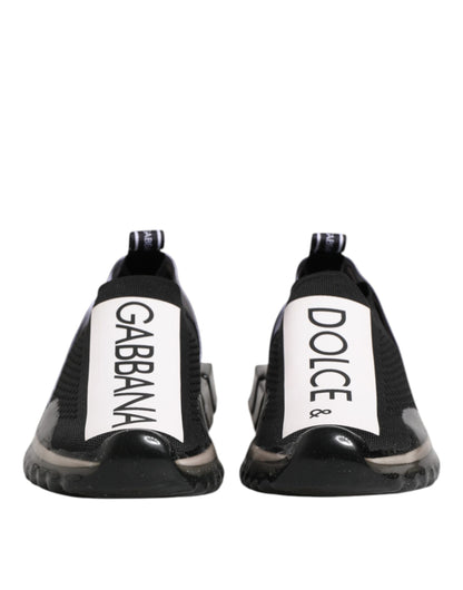 Black Sorrento Slip On Low Top Sneakers Shoes