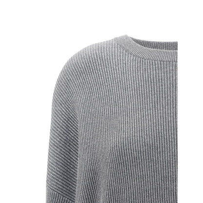 Gray Cotton Sweatshirt
