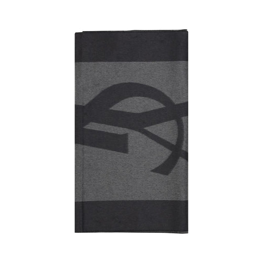 Gray Silk Scarf