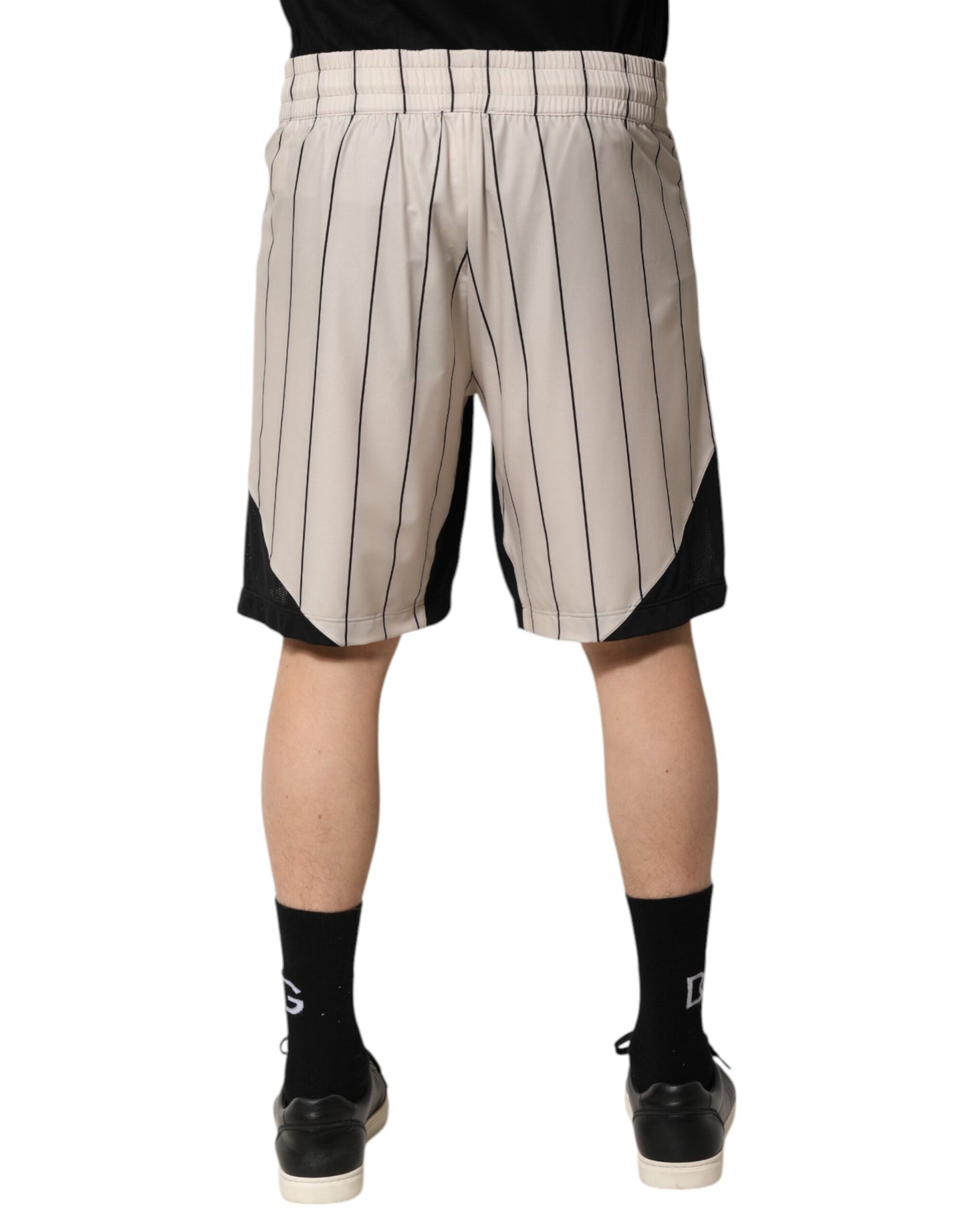 Off White Polyester DG Logo Sweatshorts Shorts