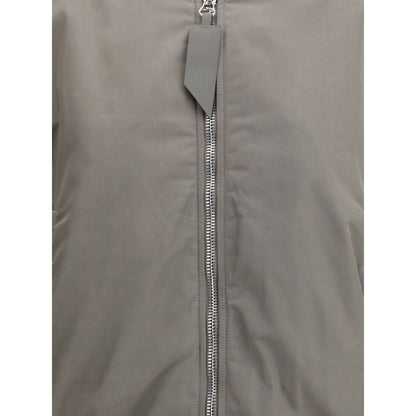 Green Polyester Bomber