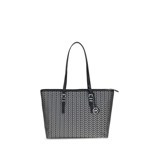 Black Polyester Shoulder Bag
