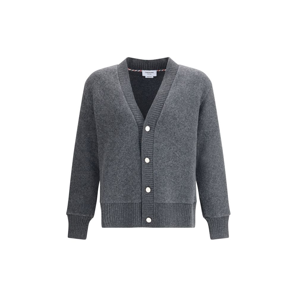 Gray Wool Cardigan