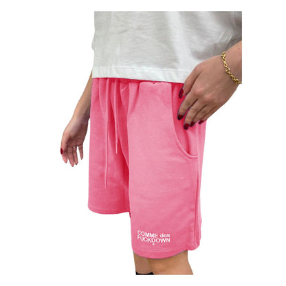 Fuchsia Cotton Short
