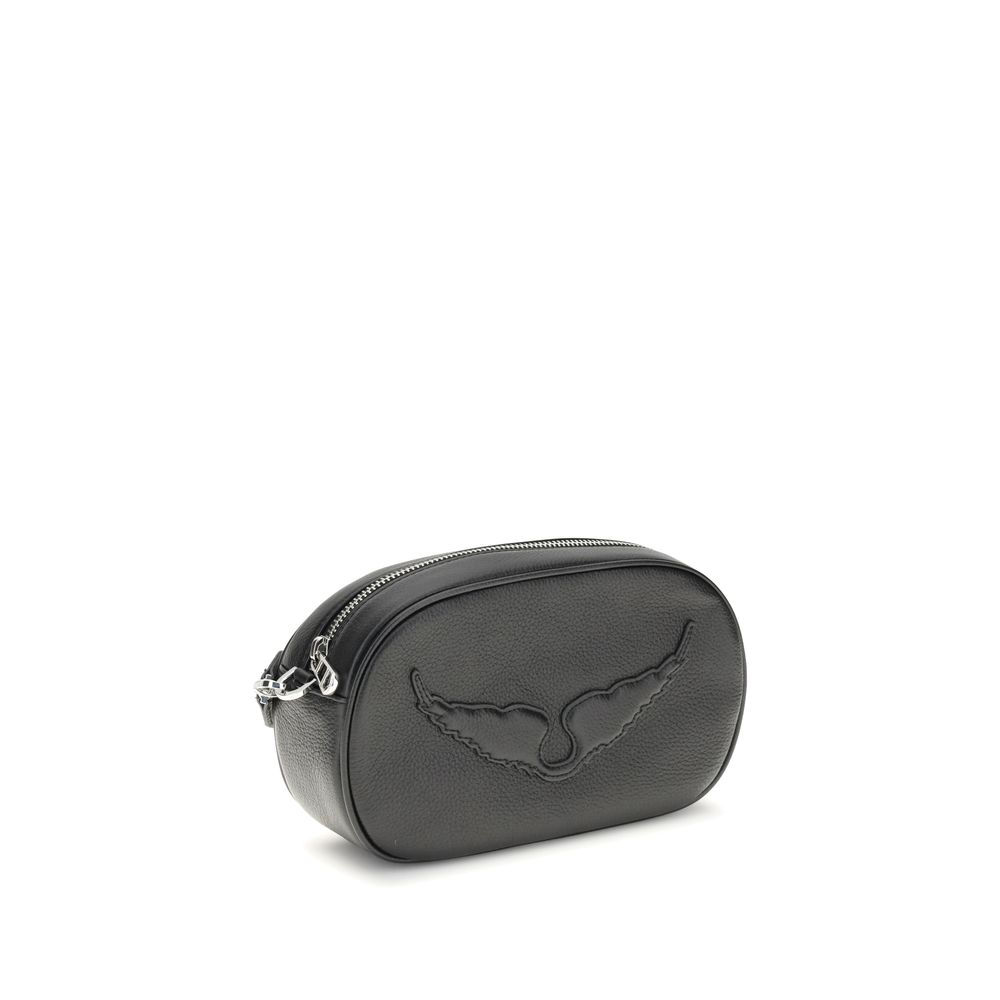 Black Calf Leather Bos Taurus Shoulder Bag