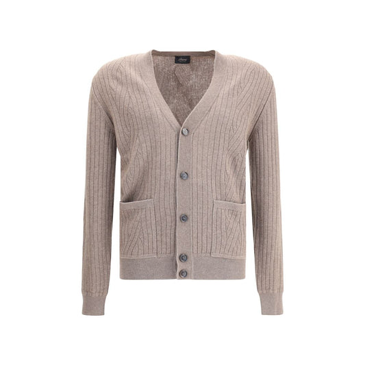 Brown Wool Cardigan