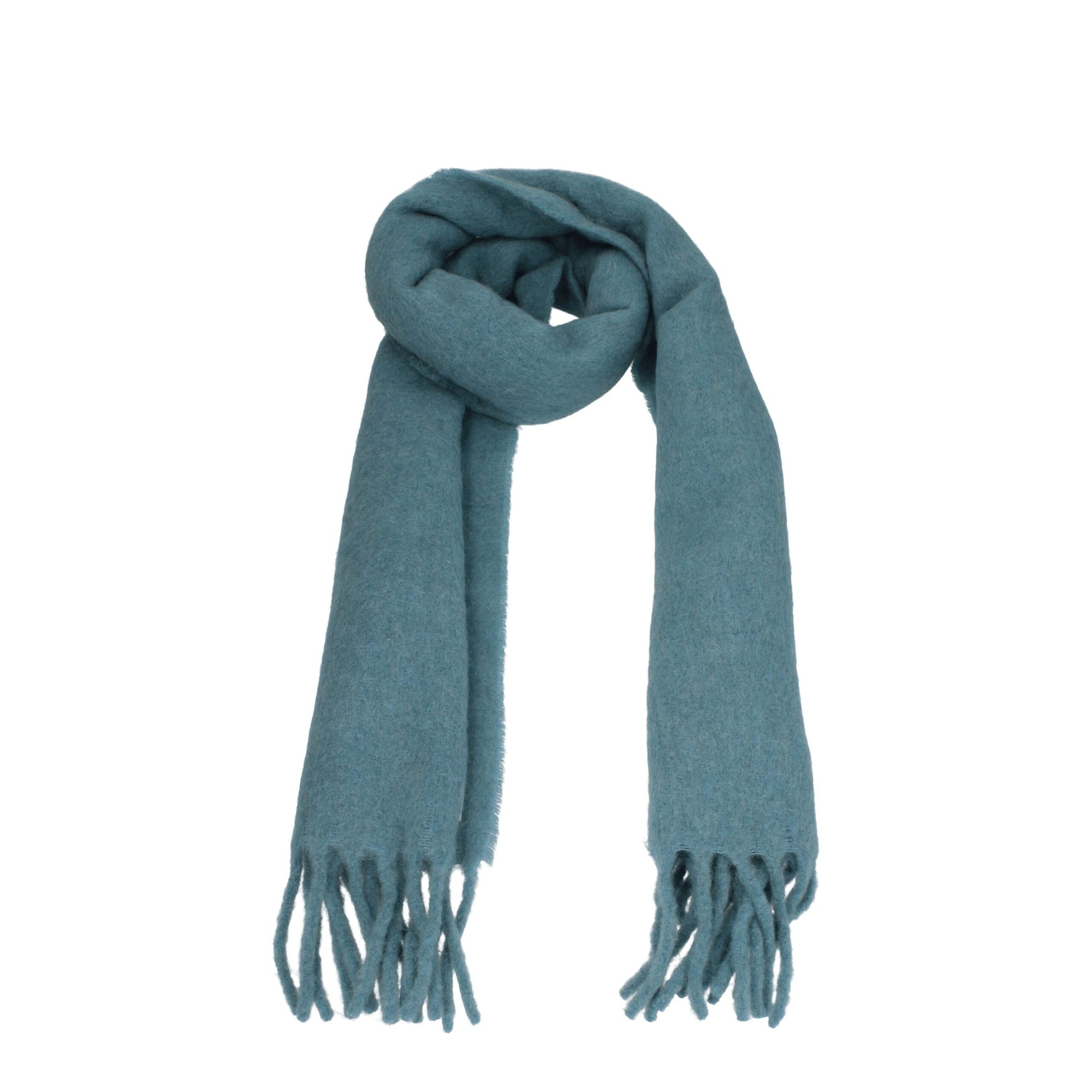 Green Leather Scarf