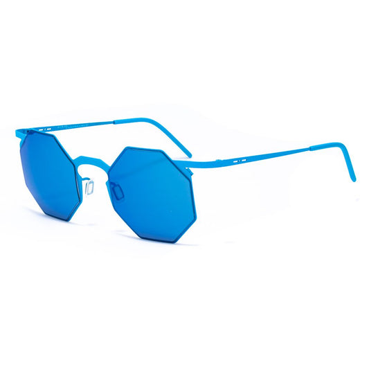 Blue Metal Sunglasses