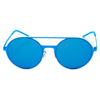 Blue Metal Sunglasses