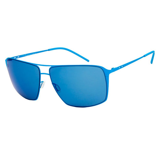Blue Metal Sunglasses