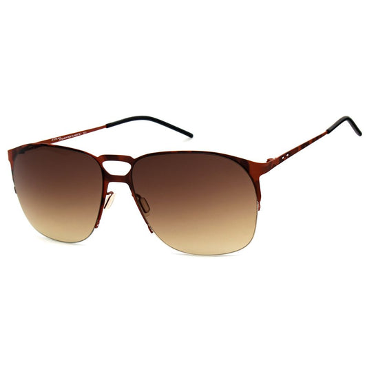 Brown Metal Sunglasses