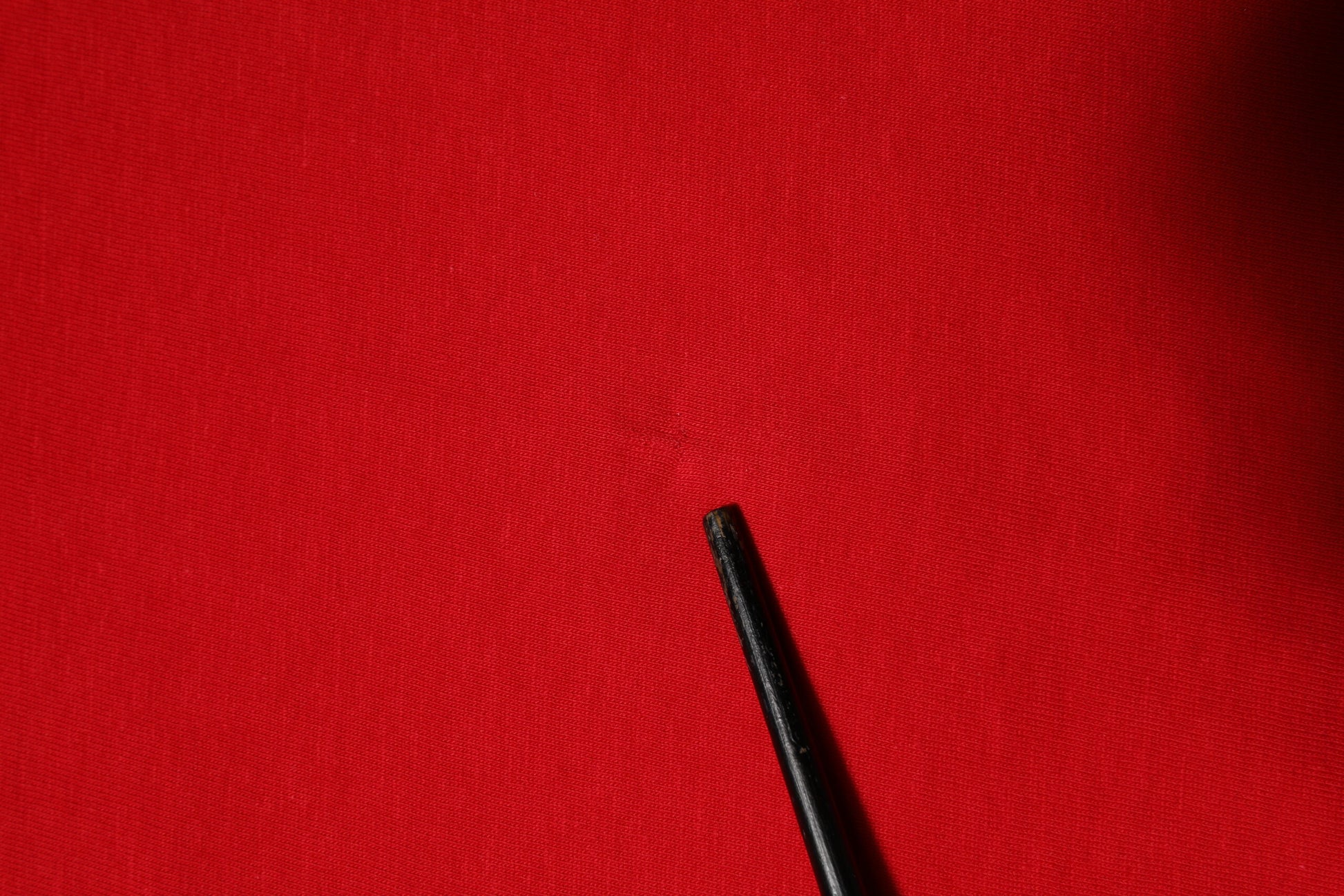 Red Cotton Short Sleeves Crew Neck Top T-shirt