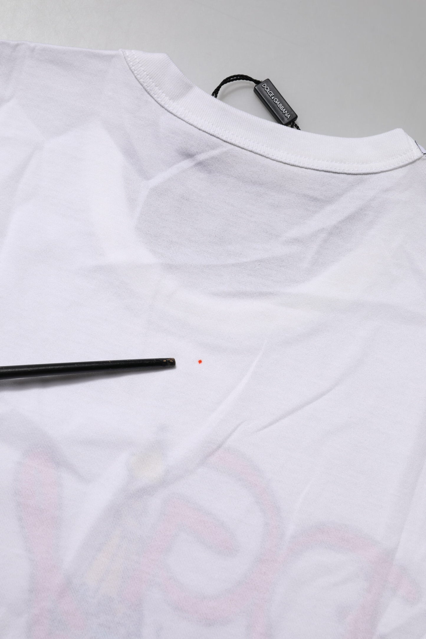 White DG Loves Moscow Crew Neck T-shirt