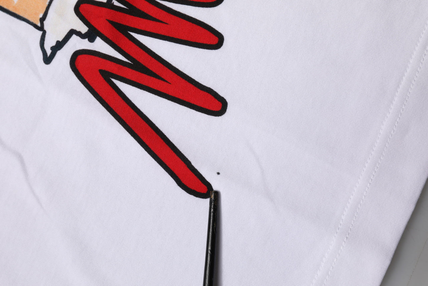 White DG Loves Moscow Cotton Crew Neck T-shirt