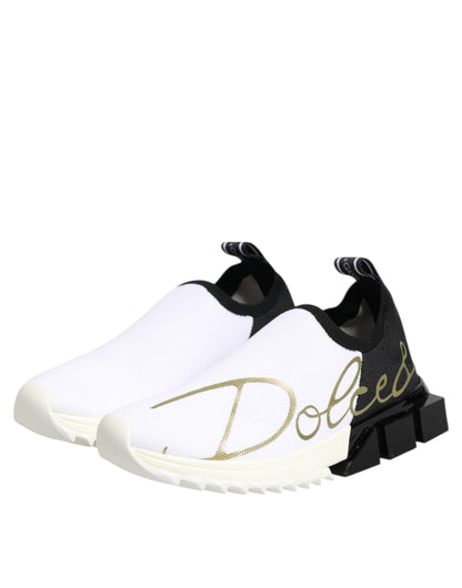White Black Low Top Sorrento Sneakers Shoes