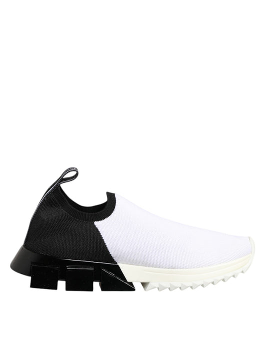 White Black Low Top Sorrento Sneakers Shoes