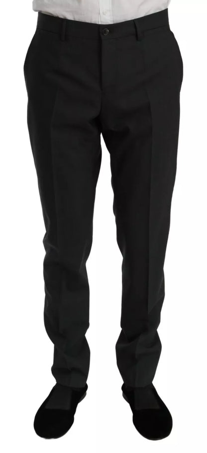 Slim Fit MARTINI Wool Gray Suit