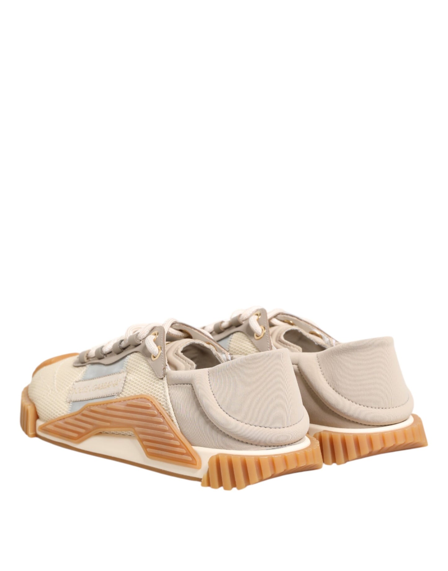 Beige Lace Up Low Top NS1 Men Sneakers Shoes