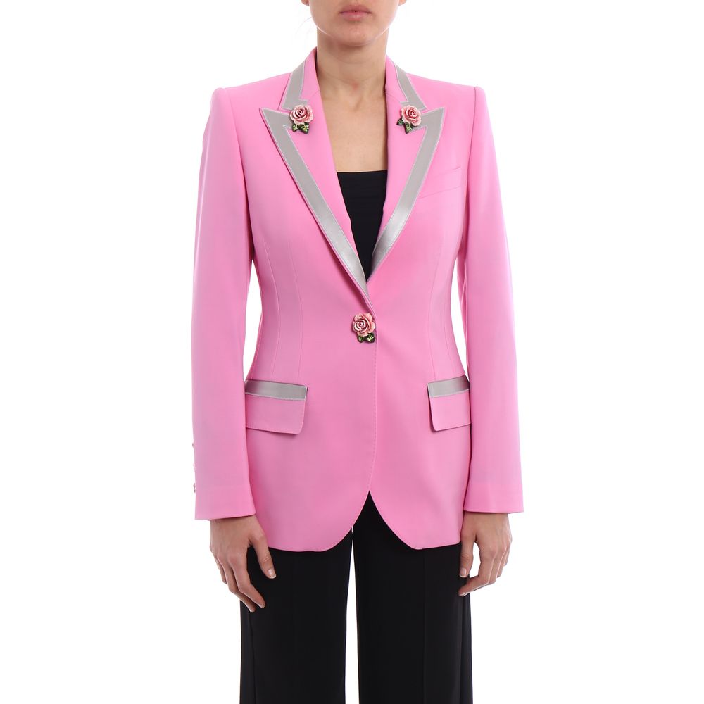 Pink Wool Jackets & Coat