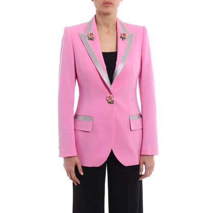 Pink Wool Jackets & Coat