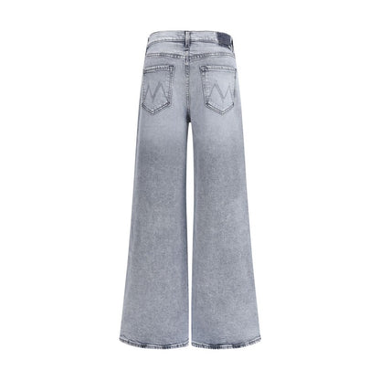 Gray Cotton Jeans Denim