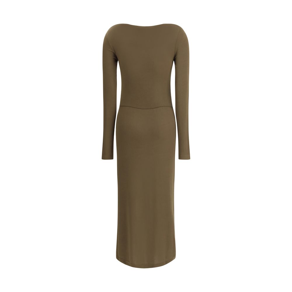 Green Modal Casual Dress