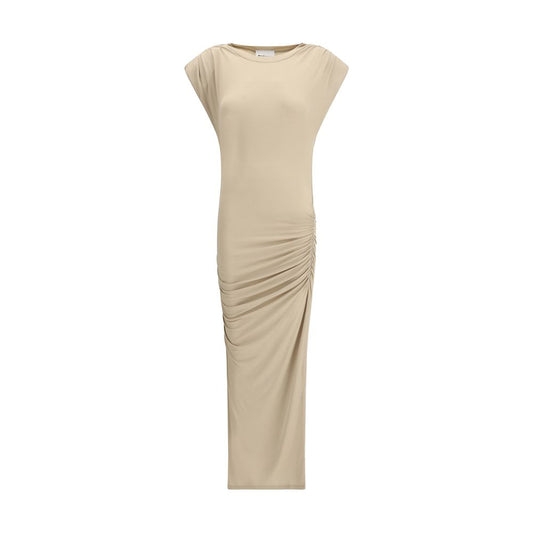 Beige Modal Casual Dress