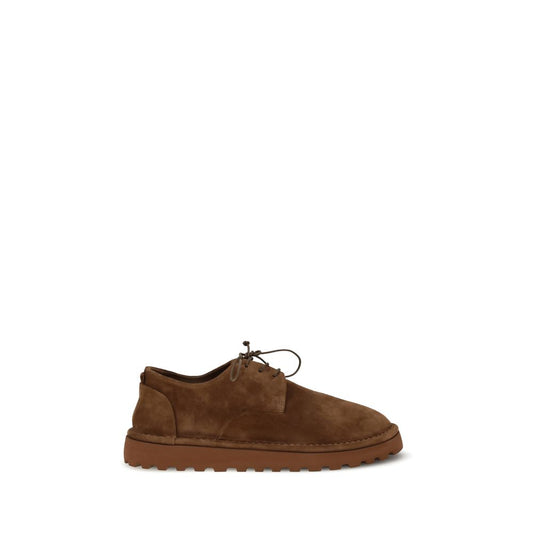 Brown Rubber Oxfords And Derbies