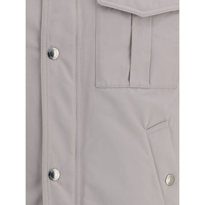 White Polyamide Coat