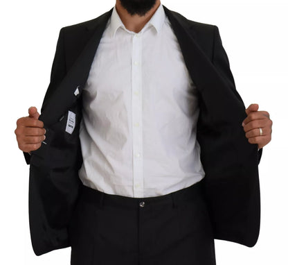 Melange Grey Wool 2 Piece MARTINI Suit