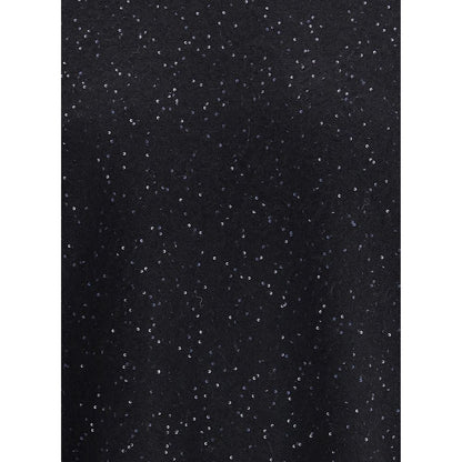 Black Fleece Wool Sweatshirt