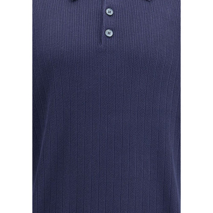 Blue Cotton Sweatshirt