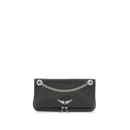 Black Leather Shoulder Bag