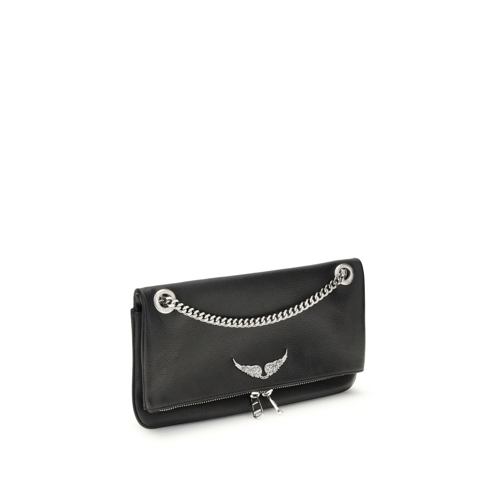 Black Leather Shoulder Bag