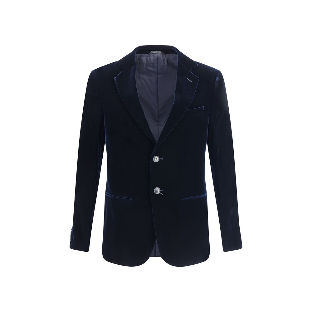 Black Viscose Blazer