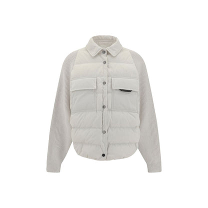 White Polyamide Coat