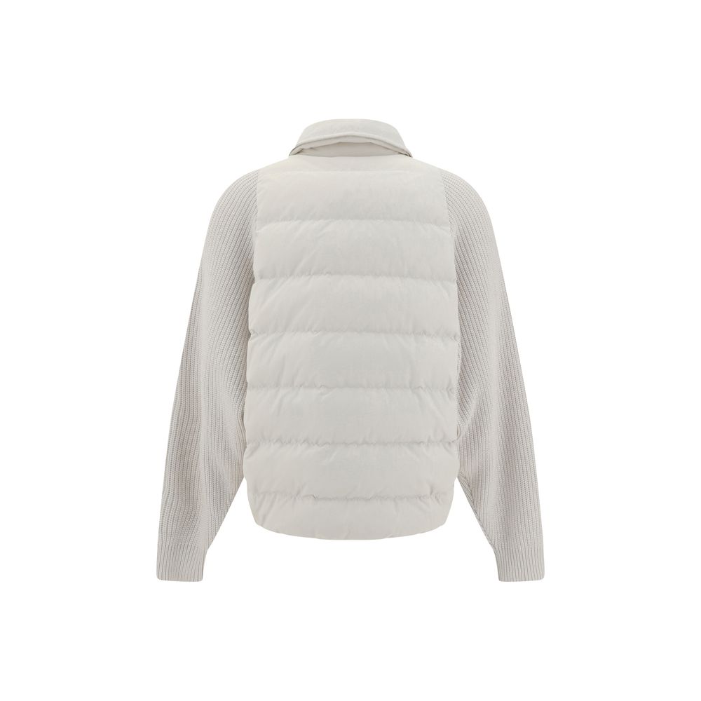 White Polyamide Coat