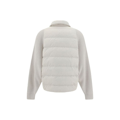 White Polyamide Coat