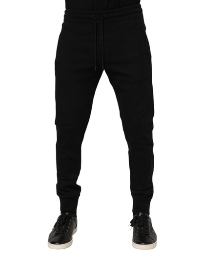 Black Cotton Jogger Jogging Men Trouser Pants