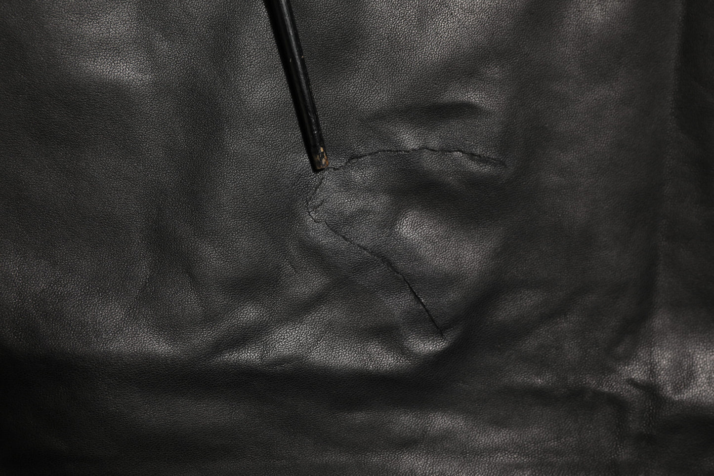 Black Lamb Leather Trousers Men Pants