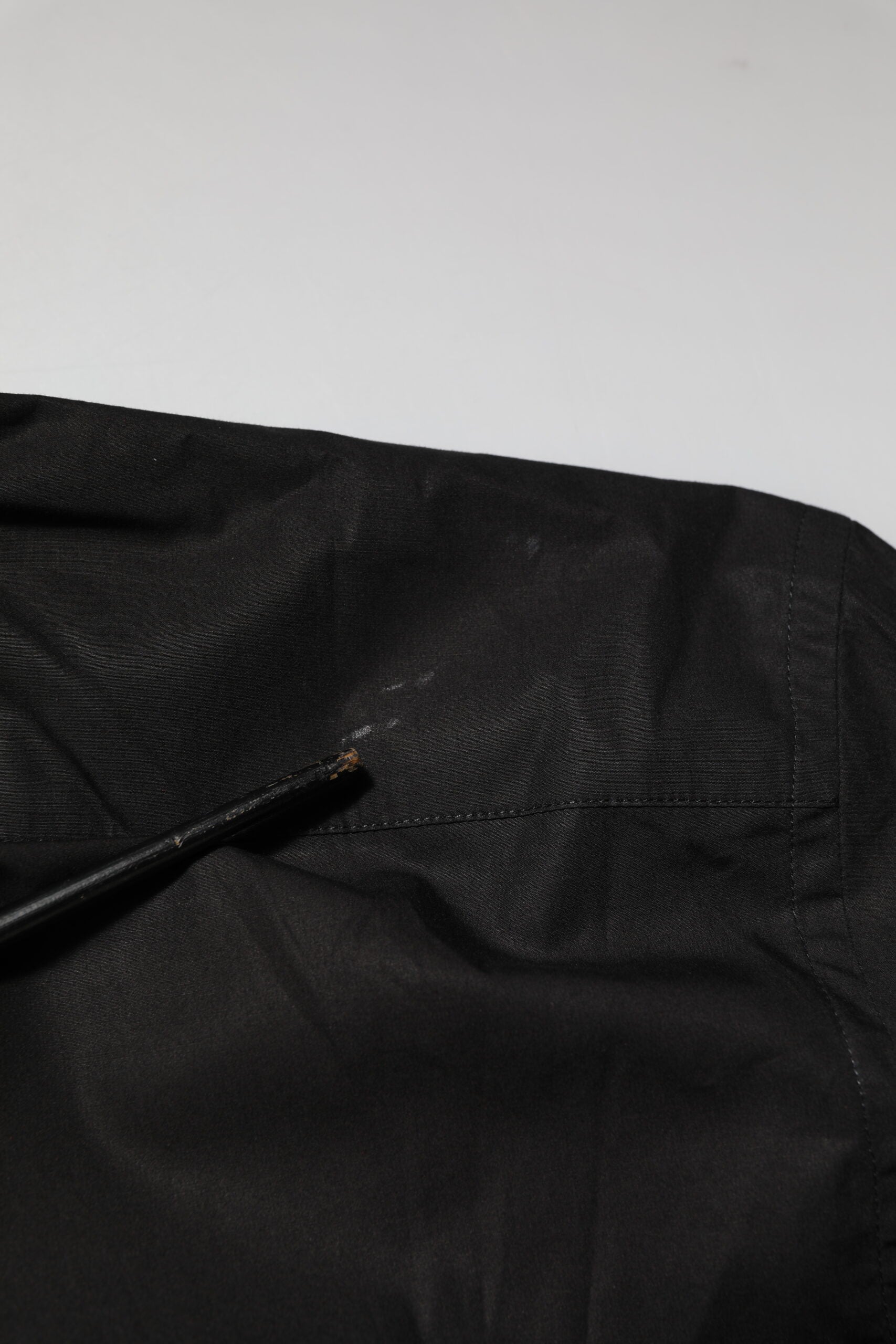 Black Cotton Star Sequin Dress Formal Men Shirt