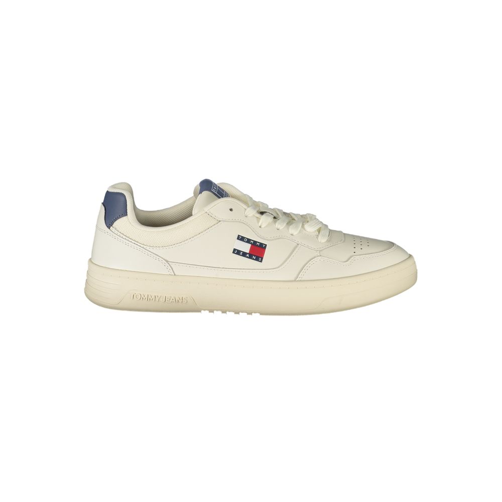 White Leather Men Sneaker